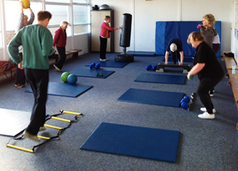 50 Plus Group Exercising